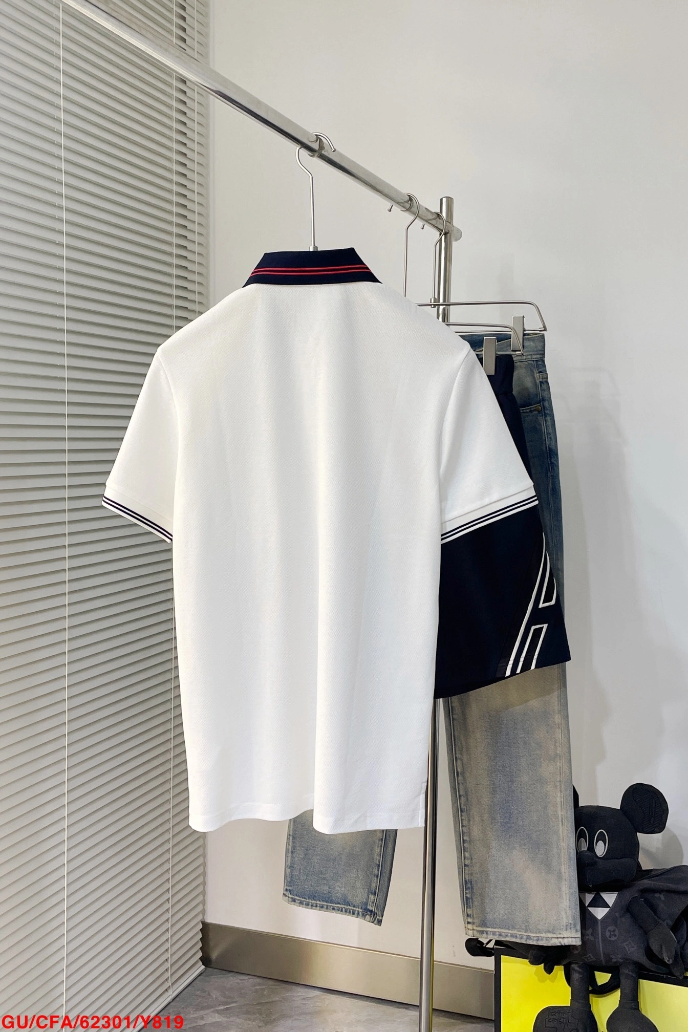 &&wg.luxury- 2023SS embroidery POLO. 2Colour item:C-F501G2214-2
